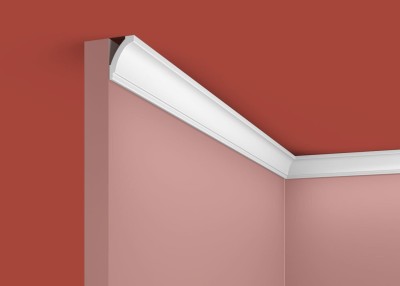 Потолочный плинтус Cosca Decor KX030, 30х20x2000, экополимер