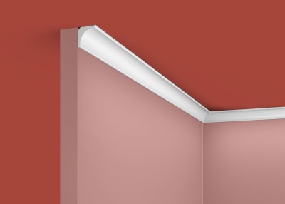 Потолочный плинтус Cosca Decor KX021, 20х20x2000, экополимер