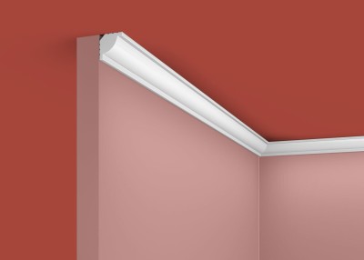 Потолочный плинтус Cosca Decor KX020, 20х20x2000, экополимер