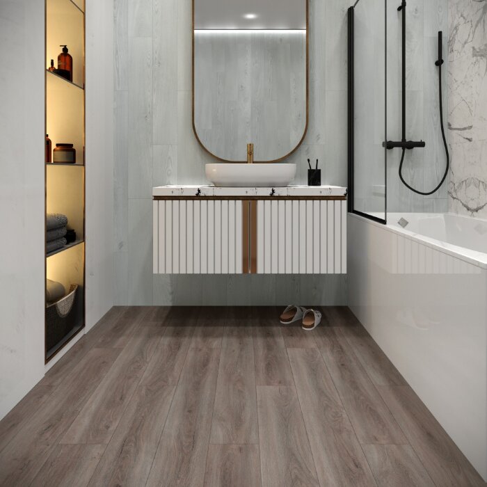 Клеевая плитка ПВХ ART EAST Tile Premium 116-2 ATP Ясень Аскольд 1219.20x184.15x2.5 мм
