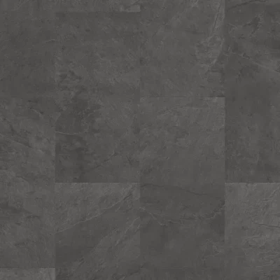 Жесткая ПВХ плитка QUICK-STEP ALPHA VINYL ORO BASE AVSTT40035 Сланец чёрный (610х303х4+1мм)